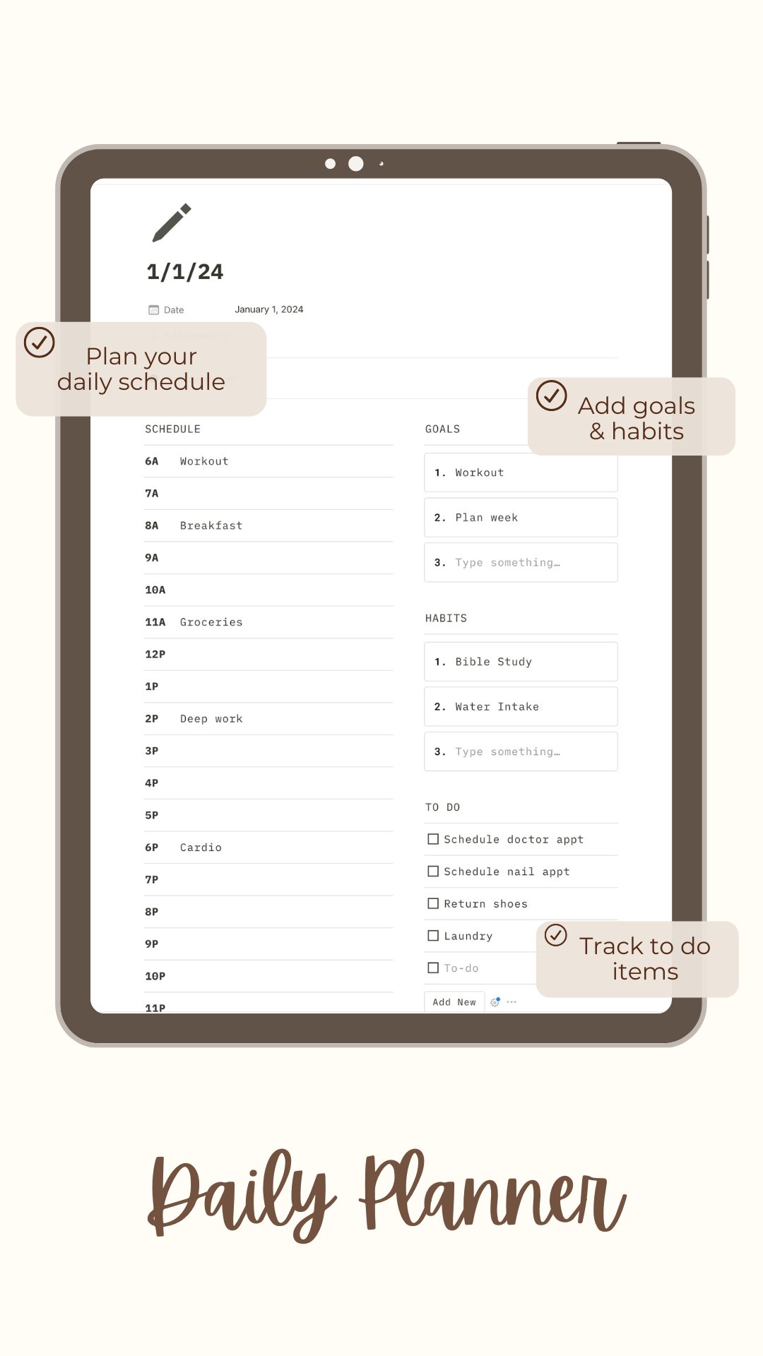 Digital Life Planner